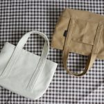 Wholesale Women Casual Solid Color Clutch Canvas Bag - Image 3