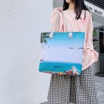 Wholesale Women Fashion Linen Fabric Canvas Ethnic Style Tote Bag - Image 3