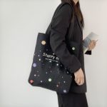 Wholesale Women Summer Casual Large-Capacity Student Canvas Tote Bag - Image 3