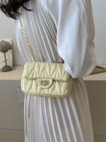 Wholesale Simple And Fashionable Embroidered Rhombic Chain Crossbody Bag - Image 5