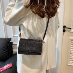 Women Fashion Simple Solid Color Crossbody Bag - Image 3