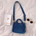 Wholesale Women Fashion Casual Large Capacity Canvas Denim Crossbody Bag - Image 4