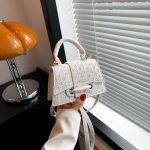 Wholesale Women Fashion Solid Color Flap Mini Crossbody Bag - Image 3