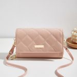 Wholesale Women Fashion Casual Solid Color Double-Layer Embroidered Crossbody Bag - Image 3