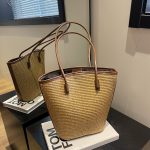 Wholesale Women Fashion Casual Large Capacity Straw Woven Tote Bag Set - Image 2
