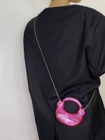 Wholesale Summer Moon Shaped Mini Crossbody Acrylic Bag - Image 5