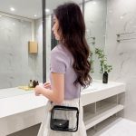 Wholesale Women Fashion Casual Solid Color Transparent Crossbody Bag - Image 4