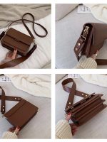 Autumn And Winter Women Small Square Bag - Image 4