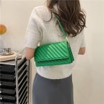 Wholesale Women Fashion Simple Embroidered Thread One-Shoulder Diagonal Bag - Image 3