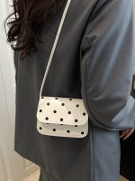 Wholesale Women Fashion Solid Color Dot Printed Crossbody Bag - Image 4