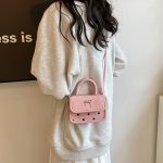 Fashion Bow Mini Square Crossbody Bag - Image 4