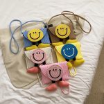 Wholesale Summer Smiley Creative Straw Bag Crossbody Bag - Image 4
