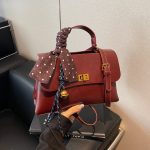 Wholesale Street Simple Solid Color Handbag - Image 4