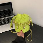 Wholesale Fashion Solid Color Chain Mini Crossbody Bag - Image 4