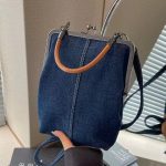 Wholesale Fashion Casual Denim Messenger Bag