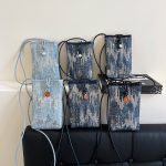 Wholesale Fashion Denim Sequin Mini Crossbody Bag - Image 4