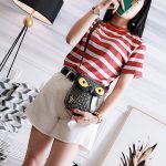 Wholesale Fashion Cartoon Owl Print Mobile Phone Bag Crossbody Bag - Image 4
