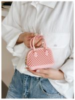 Wholesale Women Fashion PVC Jelly Shell Mini Chain Crossbody Bag - Image 3