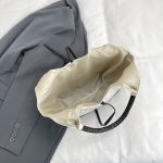 Wholesale Fashion Bow Denim Canvas Spliced Large Capacity Handbags - Image 5