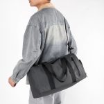 Wholesale Fashion Casual Simple Solid Color Large Capacity Travel Fitness Duffle Bags - Image 5