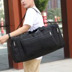 Wholesale Men Leisure Sports Basic Oxford Duffle Bag - Image 4