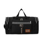 Wholesale Men Leisure Sports Basic Alphabet Oxford Duffle Bag - Image 3