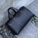 Wholesale Men Leisure Sports Business Vintage Large Capacity PU Duffle Bag - Image 3