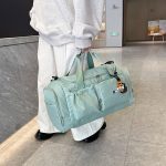 Wholesale Men Leisure Sports Basic Large Capacity Oxford Duffle Bag - Image 3