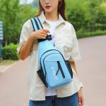 Wholesale Multi-Functional Single-Double-Shoulder Crossbody Unisex Backpack Fashion Travel Chest Bag - Image 3