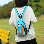 Wholesale Outdoor Leisure Multi-Functional Crossbody Women Men Backpack Oxford Cloth Chest Bag - Image 4
