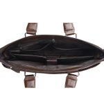 Wholesale Men'S Fashion Casual Soft Leather Portable Shoulder Handbag Briefcases Bags - Image 4