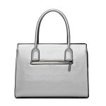 Wholesale Women Casual Solid Color Large Capacity Handbag Bag Three-Piece Set - Image 4