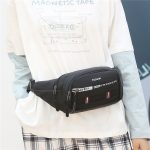 Multifunctional Crossbody Waterproof Sports Men Casual Multi Pocket Design Solid Color Large Capacity Waist Chest Bag - Image 3