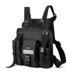 Men Leisure Sports Tactics Oxford Chest Bag - Image 4
