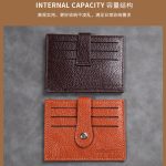 Wholesale Simple Solid Color Multi Card Wallet - Image 4