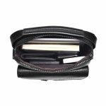 Men Fashion Casual Commuter PU Crossbody Bag - Image 3