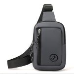 Men Casual Sports Commuter Mini Chest Bag - Image 3