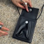 Wholesale Men Casual Solid Color PU Messenger Bag - Image 4