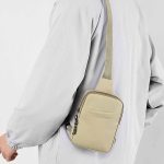 Men Fashion Casual Commuter Solid Color Chest Bag - Image 3