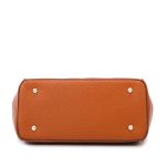 Wholesale Women Bag Casual Litchi Pattern Stitching Crocodile Pattern Handbag Three-Piece Set - Image 4