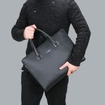Wholesale Fashion Men Computer Business Briefcases Large Bag - Image 4