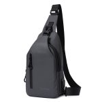 Wholesale Outdoor Sports Men Fashion Simple Crossbody Chest Pack - Image 4