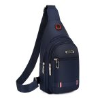 Wholesale Men Fashion Casual Commuter Oxford Chest Bag - Image 6