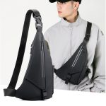 Wholesale Men Fashion Casual Commuter Chest Bag - Image 3