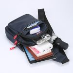 Wholesale Men Fashion Casual Commuter Oxford Chest Bag - Image 5