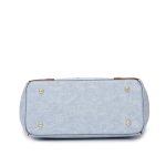 Wholesale Women Fashion Casual Contrast Color Large Capacity Handbag - Image 4