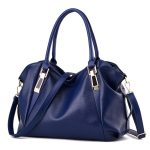 Wholesale Women Fashion Casual Solid Color Large Capacity Handbag - Image 4