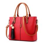 Wholesale Women Fashion Casual Litchi Pattern Large Capacity Handbag - Image 4