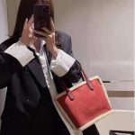 Wholesale Vintage Plush Large Capacity Tote Bag - Image 3