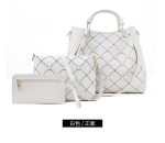 Wholesale Women Fashion Large-Capacity Handbag Three-Piece Set - Image 4